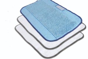 Комплект серветок з мікрофібри, 2 шт. для сухого прибирання + 1 шт. для вологого прибирання